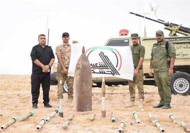 الحشد الشعبي العراقي يعثر على عشرات الصواريخ في الأنبار